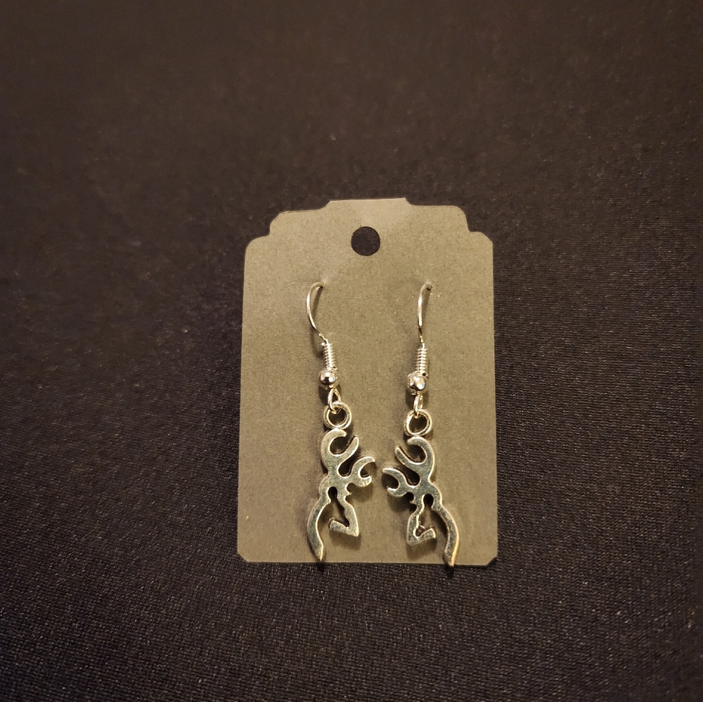 Handmade Browning Hook Earrings
